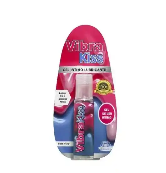 Gel Lubricante Vibra Kiss