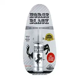 Retardante Masculino Horse Black 15gr Gel Lubricante Intimo