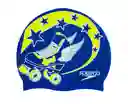 Speedo Gorro De Silicona Para Natacion Junior Slogan Cap | Azul