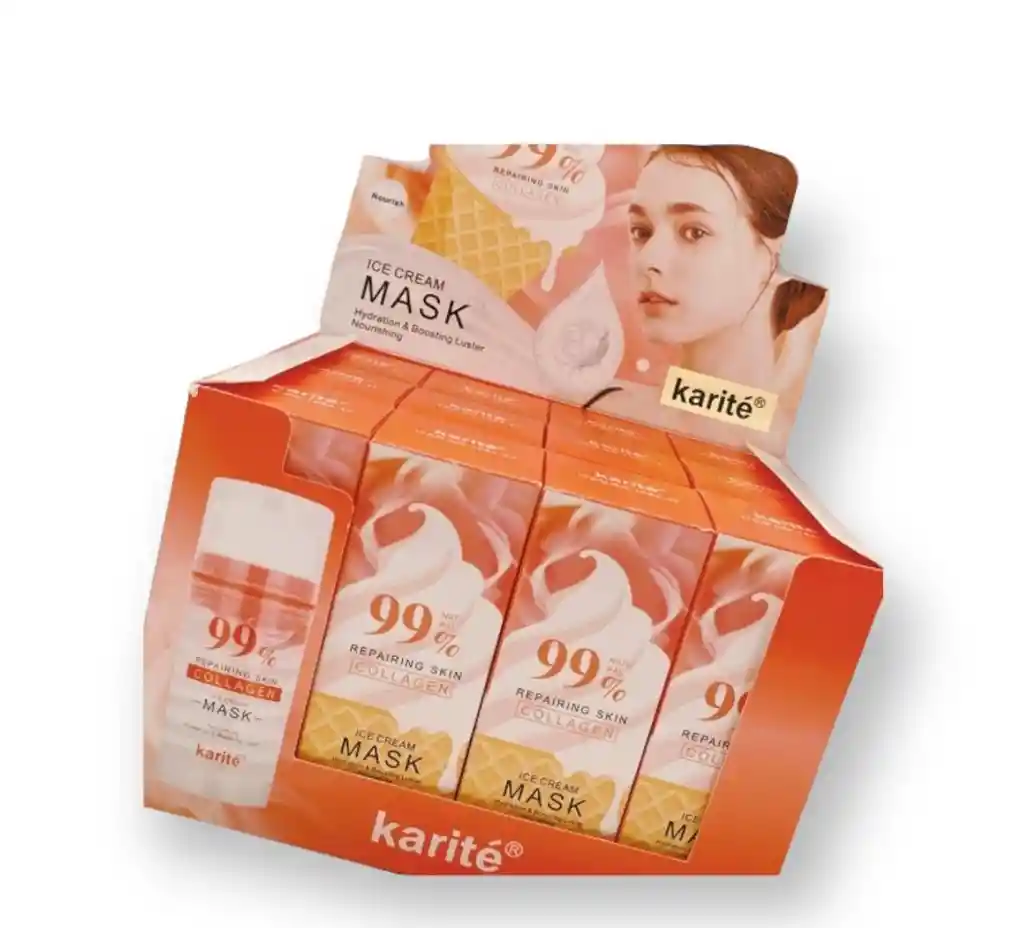 Karite Mascarilla De Helado