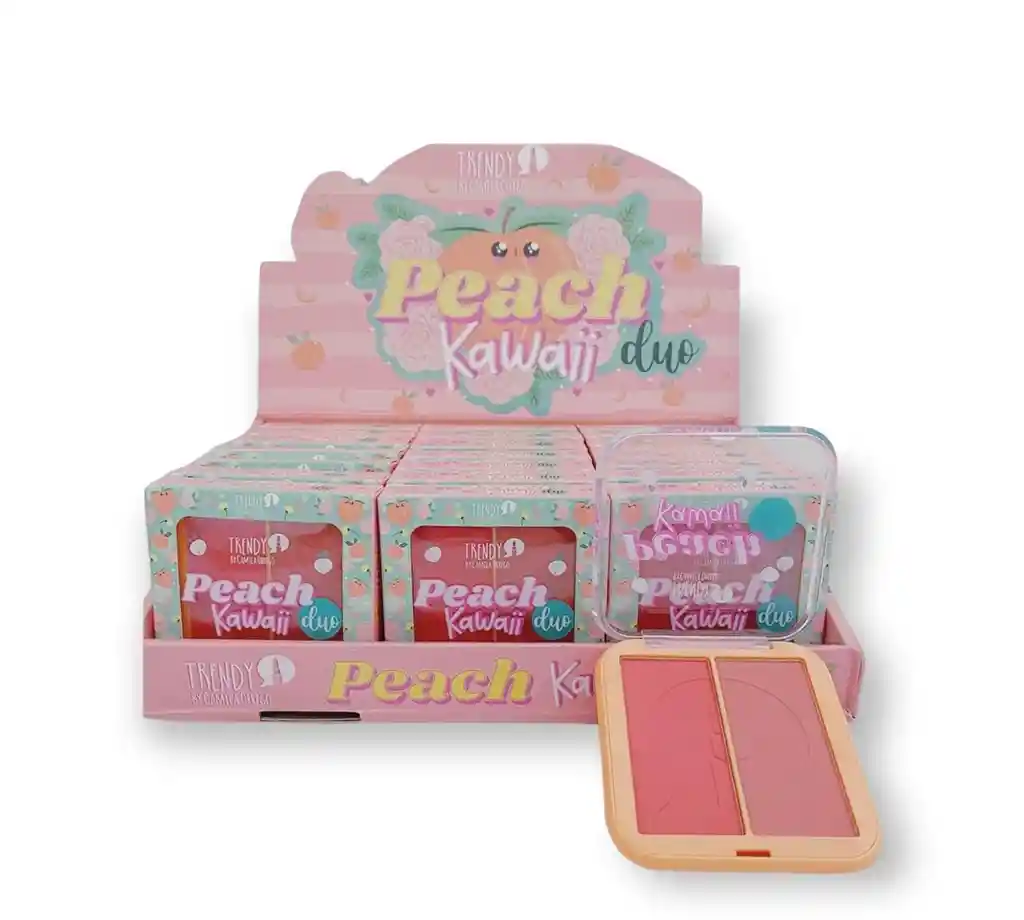 TRENDY Rubor Peach Kawaii Duo