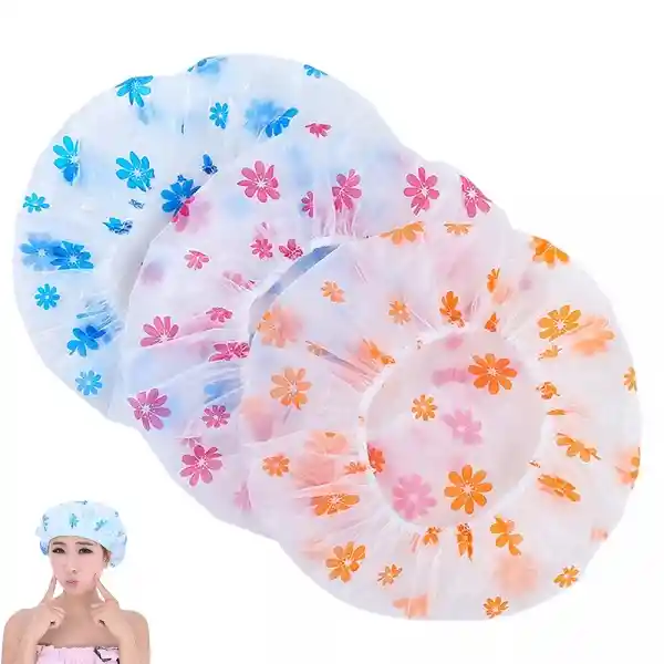 Gorro De Baño Set X 6 Protectores Cabello Pelo