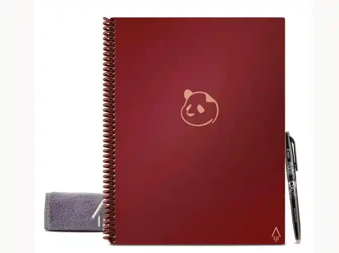 Rocketbook Panda Letter Maroon