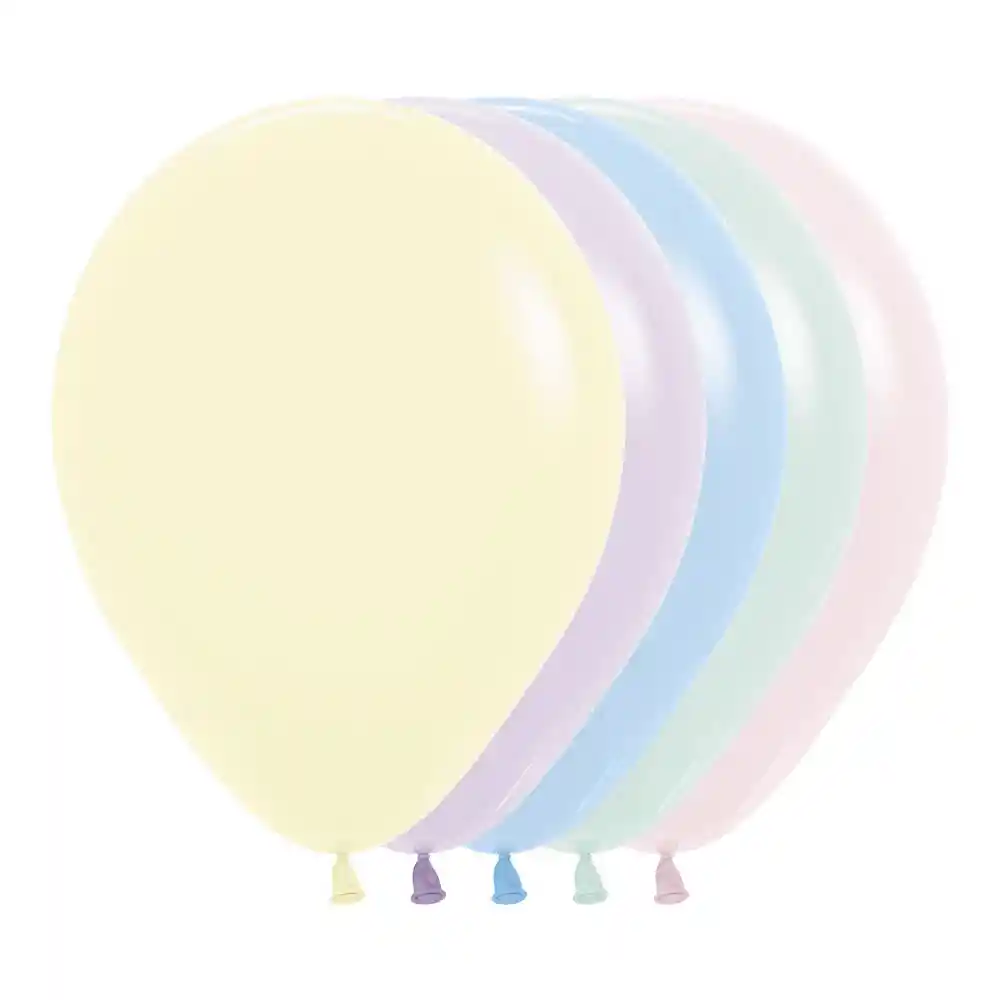 Globo R12 Colores Pastel