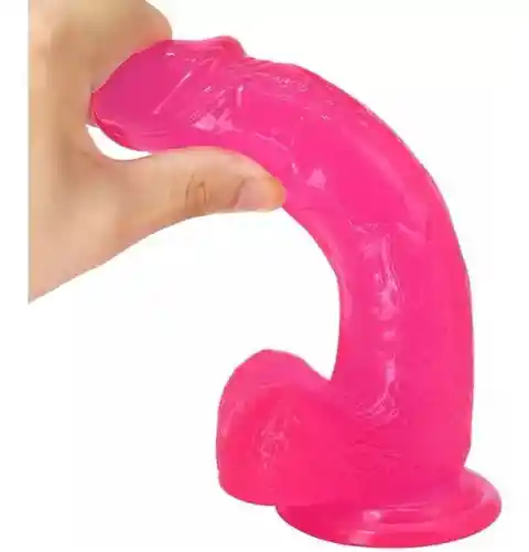 Dildo 20cm Color Rosado