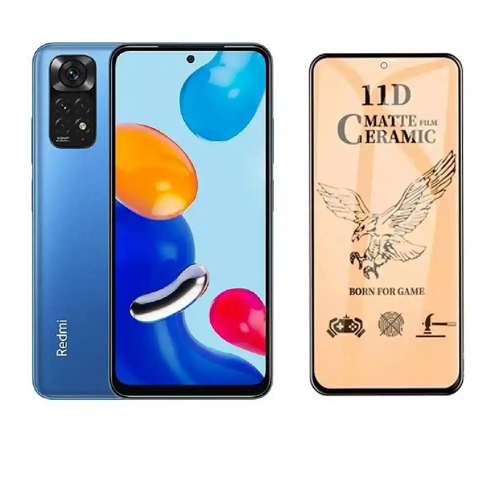 Redmi Ceramico Vidrio Irrompible Mate Para Note 11 Pro/Plus