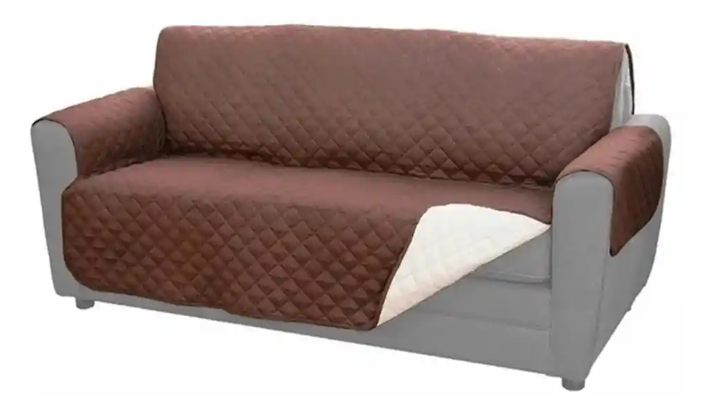 Protector Sofa 3 Puestos Forro Muebles Para Mascotas O Niños