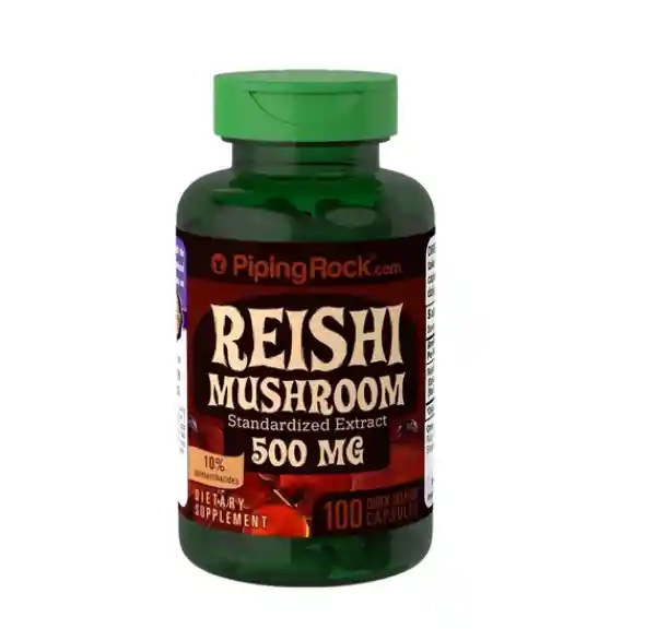 Ganoderma Extracto Mushroom Hongo Reishi 500 Mg 100 Caps