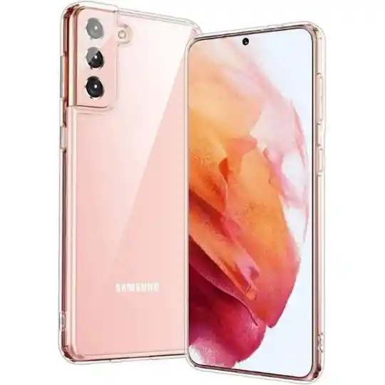 Samsung Estuche Rigido Transparente Para S21 Fe