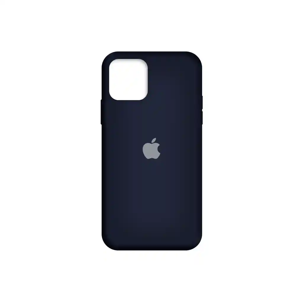 iPhone Estuche Silicon Case Para12 Mini Azul Oscuro