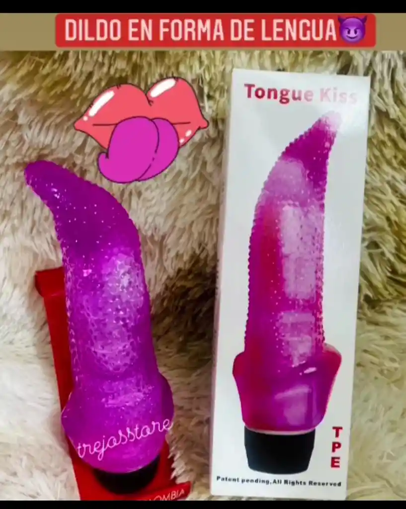 Vibrador En Forma De Lengua