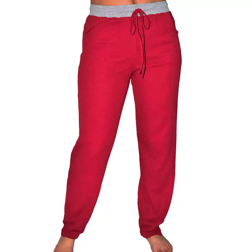 Pantalón Multiuso Mujer Talla L Color Azul Vinotinto