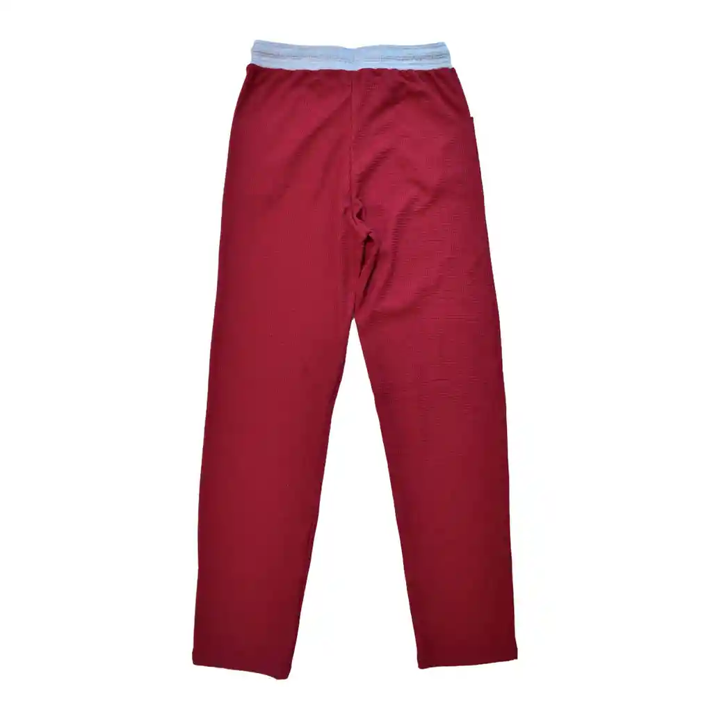 Pantalón Multiuso Mujer Talla L Color Azul Vinotinto