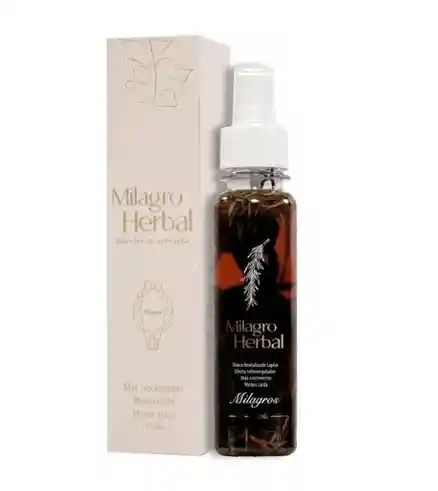 Tónico Capilar Herbal Milagros Ghbeauty