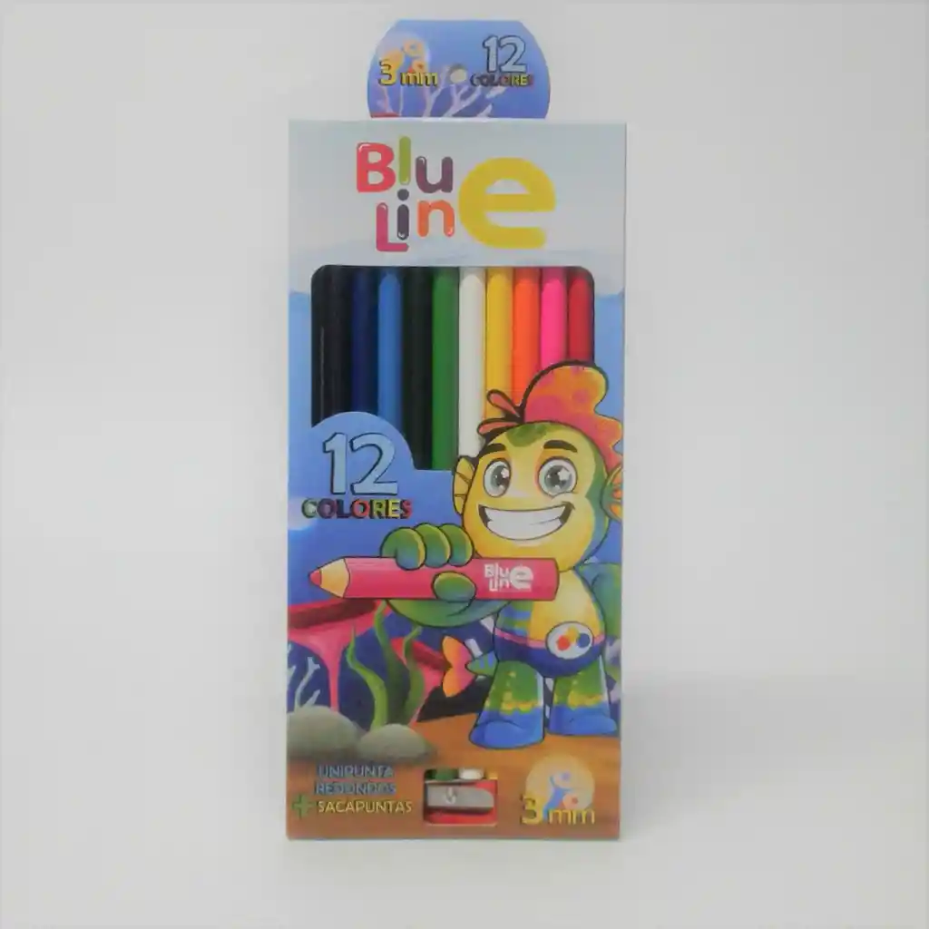 Colores Linea Azul X12