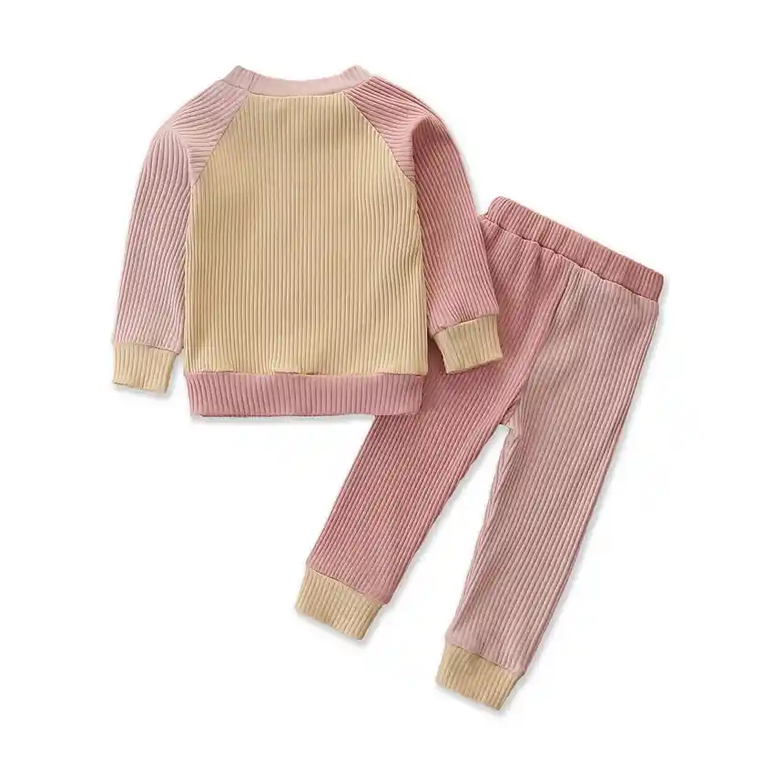 Conjunto De Sudadera Y Camisa Manga Larga De Colores 12-18m