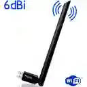 Adaptador Antena Wifi Usb Eclectic 6dbi Rompemuros Autoinstalable