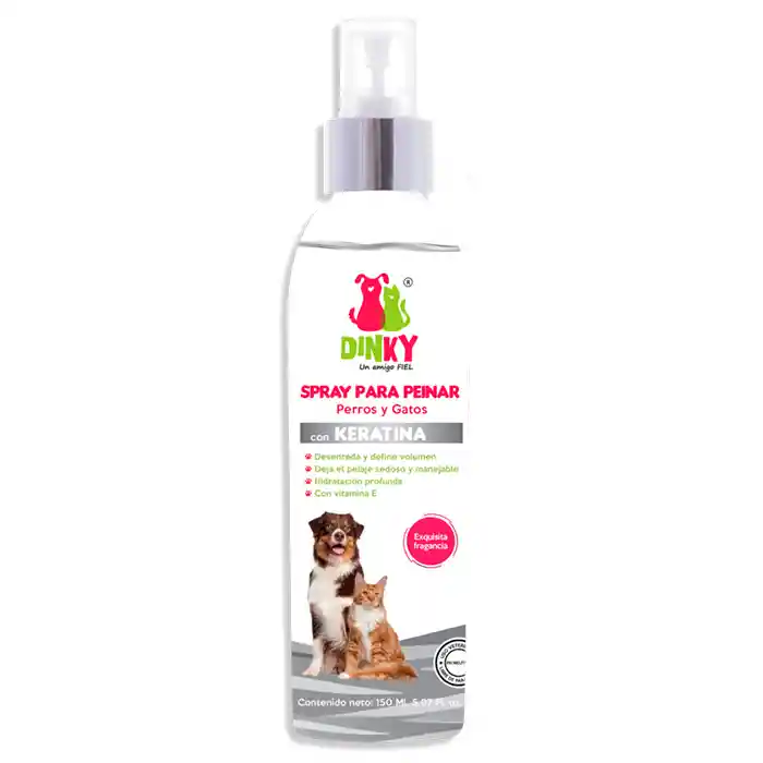 Dinky Spray Para Peinar (keratina) X 150 Ml