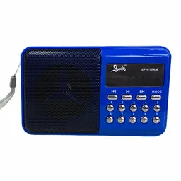 Radio Parlante Recargable Am/fm Bolsillo