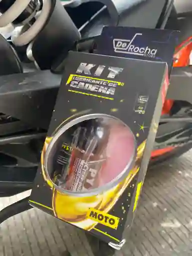 Super Kit Moto Lubricante De Cadena+espuma+desengrasante