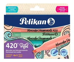 Pelikan Marcador Permanente Color Pastelx 5