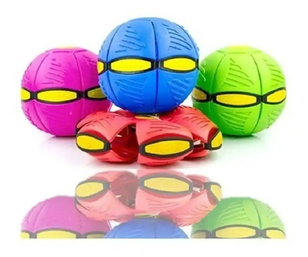 Flying Ufo Flat Throw Disc Ball Led Light Juguete Para Niños