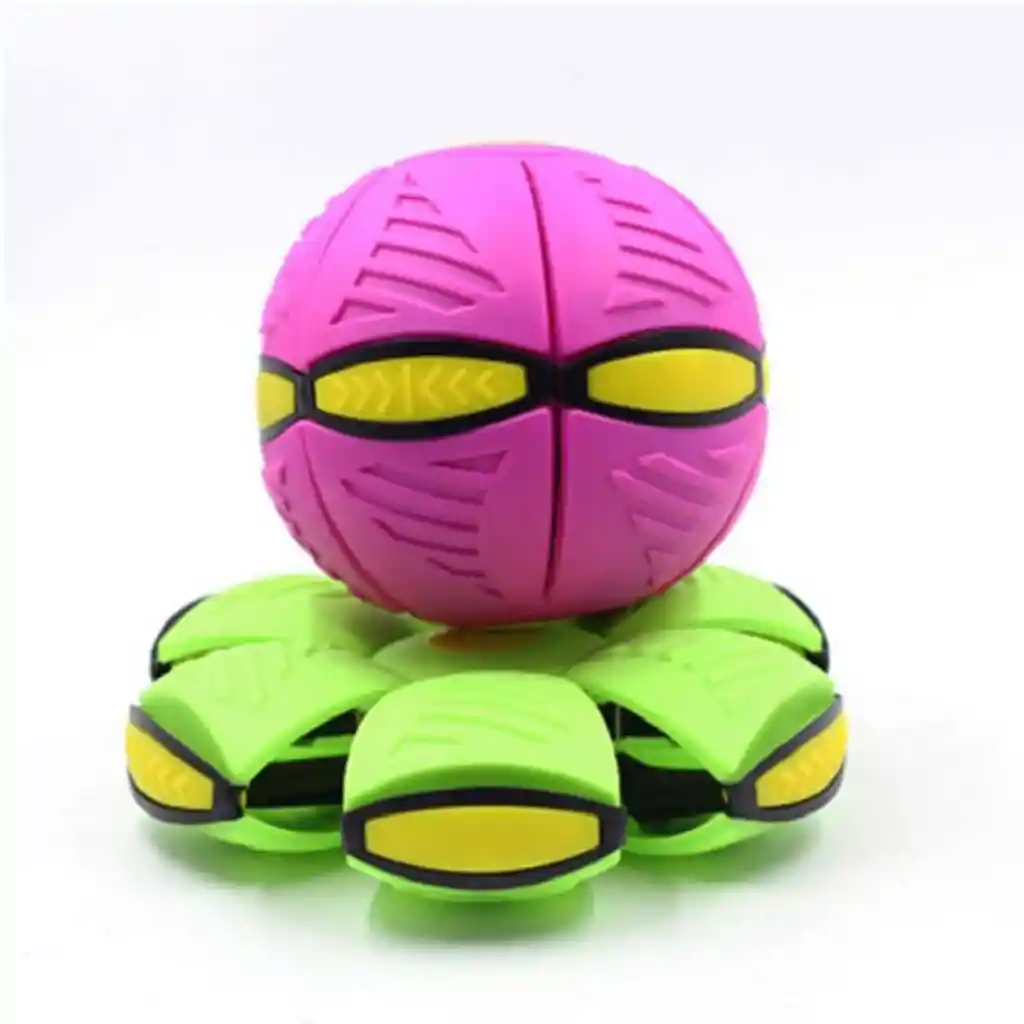 Flying Ufo Flat Throw Disc Ball Led Light Juguete Para Niños