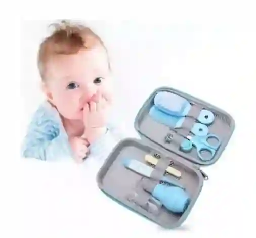 Kit De Cuidado Para Bebe 8 Piezas Con Cartuchera