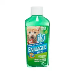 Enjuague Bucal Gato X 130ml Iki Pets