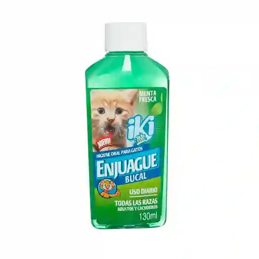 Enjuague Bucal Gato X 130ml Iki Pets