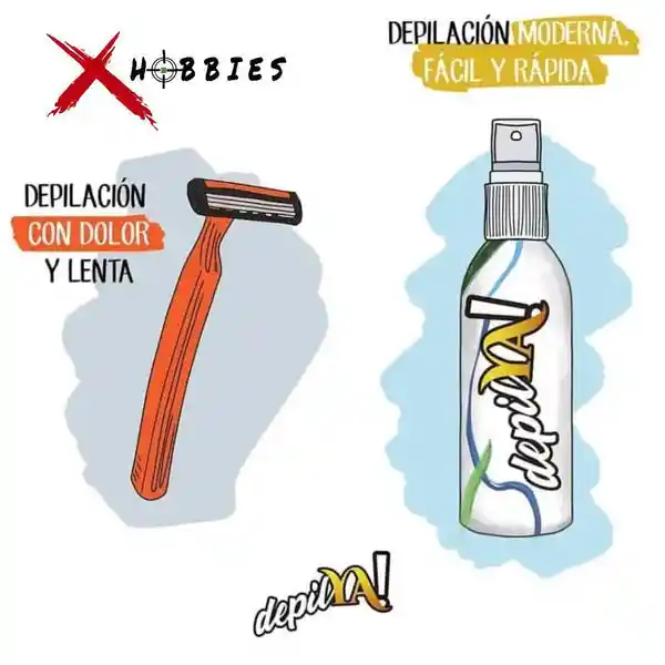 Depilya Depilador Instantaneo Spray 60ml