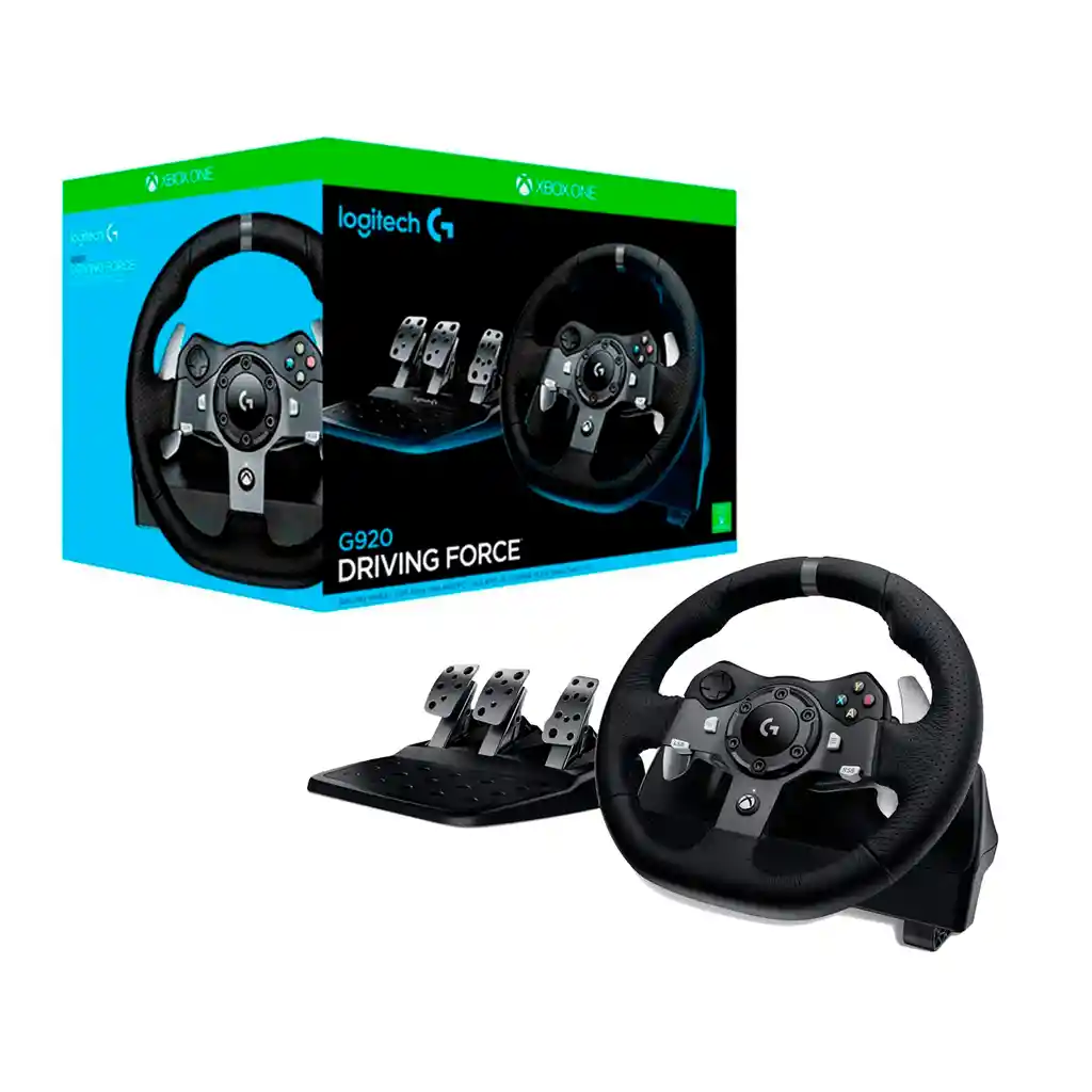 Logitech Timong920 Xbox Series X|S, Xbox One Y Pc Carreras Driving Force