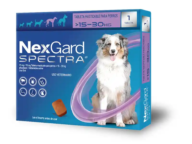 Nexgard Spectra 15-30 Kg X 1 Tableta