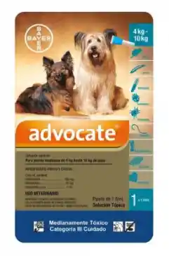 Advocate Para Perro 4-10 Kg