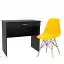 Escritorio Small Wengue + Silla Eames Amarillo