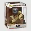 Funko Pop The Mandalorian And The Child On Bantha Star Wars 416