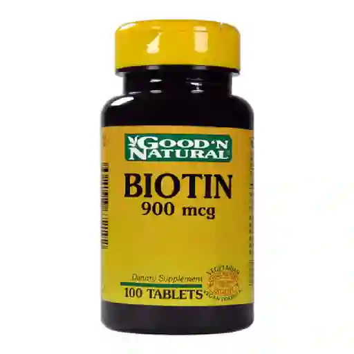Biotin 900 Mcg X 100 Tab Good Natural