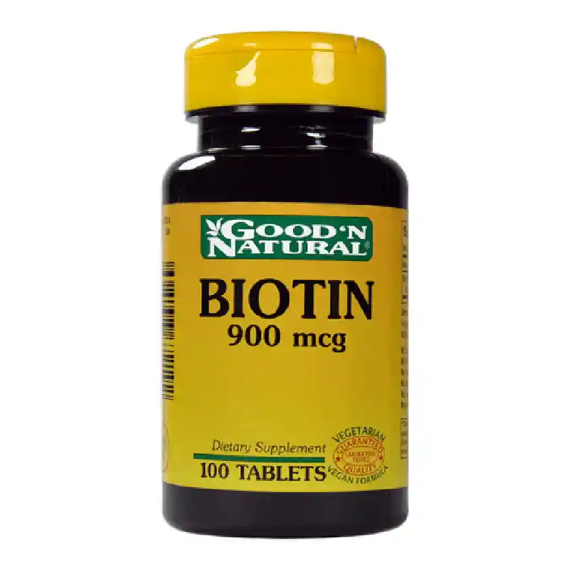 Biotin 900 Mcg X 100 Tab Good Natural