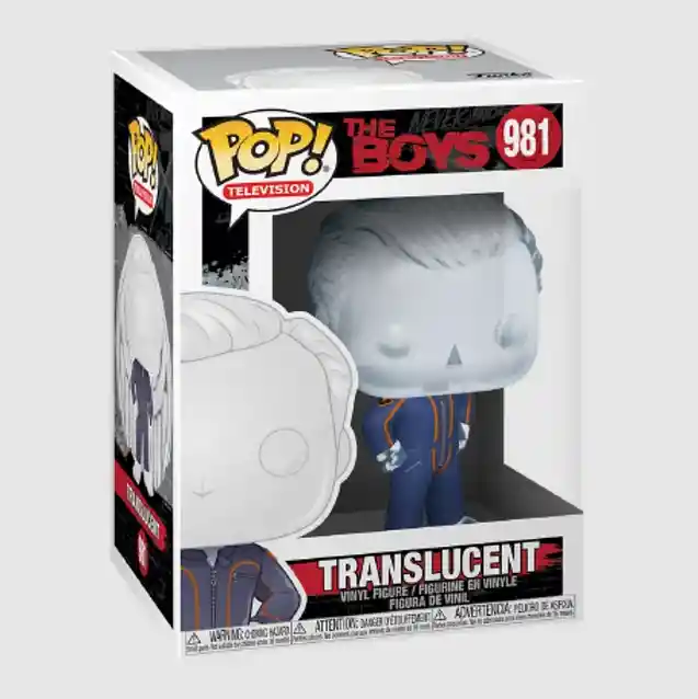 Funko Pop Translucent The Boys 981