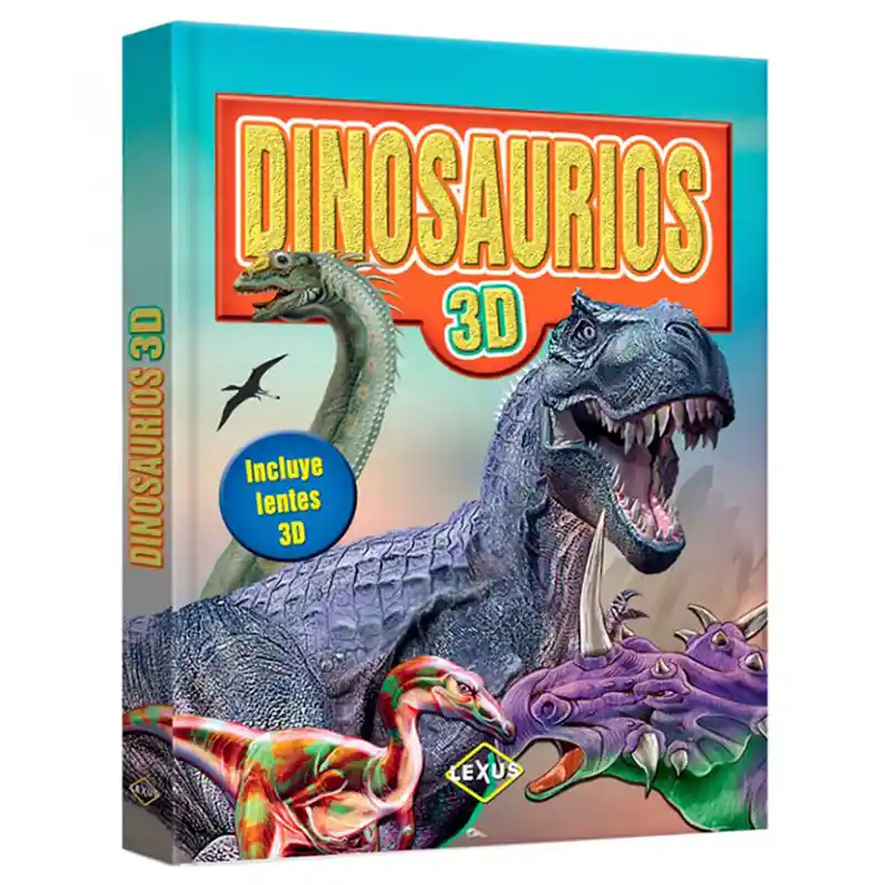 Libro Dinosaurios 3d Lxpdi3