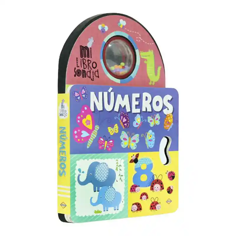 Mi Libro Sonaja Numeros Para Bebes