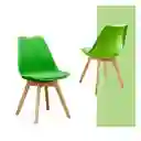 Silla Milano Tapizada Verde