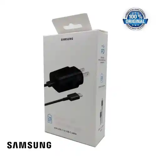 Samsung Cargador Originalsuper Fast Wall Charger 25 Watt Tipo-C