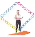 1 Banda De Resistencia Tubular Silicona Larga 87cm Yoga Fuerza