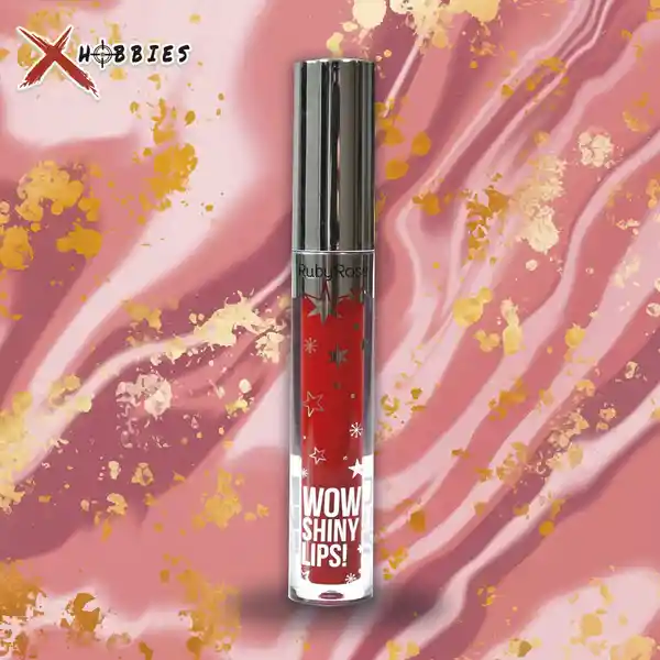 RUBY ROSE Gloss Labial ¡Wow Shiny Lips! By #54