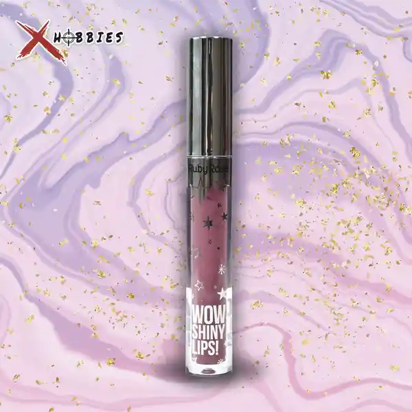 RUBY ROSE Gloss Labial ¡Wow Shiny Lips! By #65