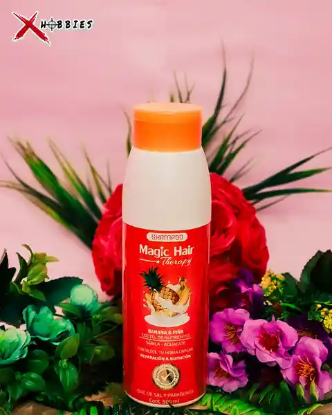 MAGIC HAIR Shampoo Anticaida Banana Y Pinatherapy