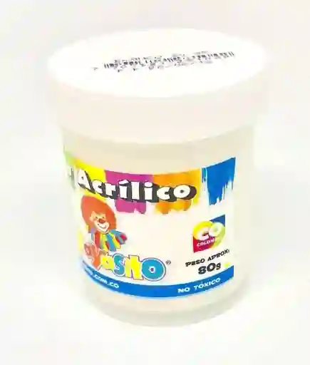 Payasito Tempera 80G - Blanco