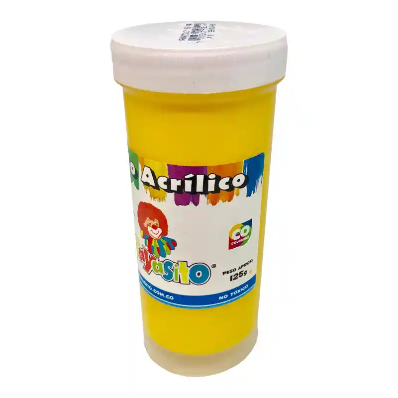 Payasito Tempera 125G - Amarillo