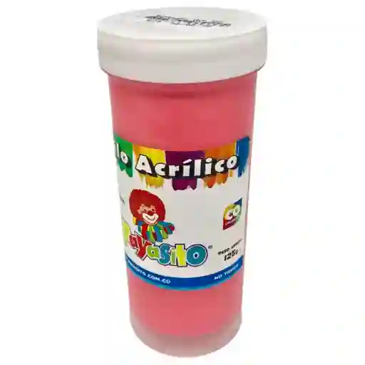 Payasito Tempera 125G - Rosado